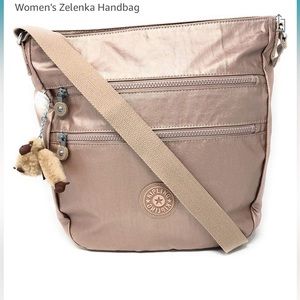 Kipling Zelenka Rose Gold Crossbody